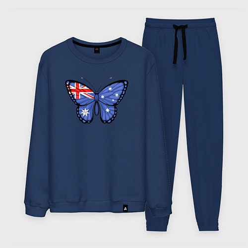 Мужской костюм Австралия бабочка / Тёмно-синий – фото 1