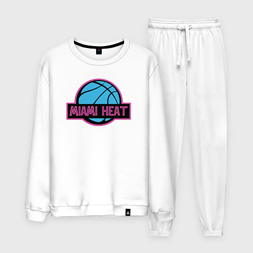 Мужской костюм Miami Heat team / Белый – фото 1