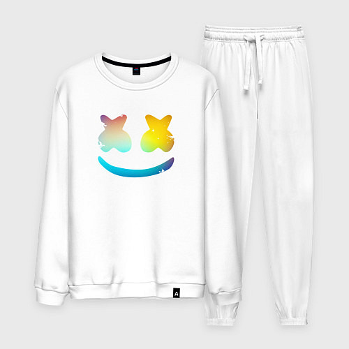 Мужской костюм Маршмеллоу минимал / Белый – фото 1