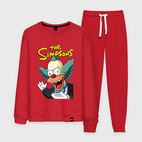 Мужской костюм Krusty the clown / Красный – фото 1