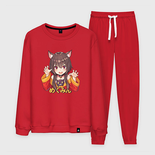 Мужской костюм Megu nyan / Красный – фото 1