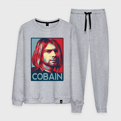 Мужской костюм Nirvana - Kurt Cobain / Меланж – фото 1