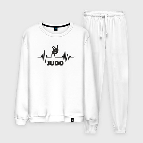 Мужской костюм Judo pulse / Белый – фото 1