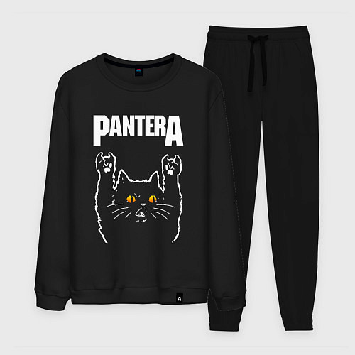 Мужской костюм Pantera rock cat / Черный – фото 1