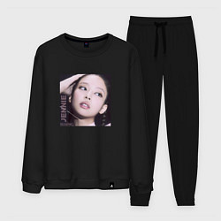 Костюм хлопковый мужской Blackpink Jennie, цвет: черный