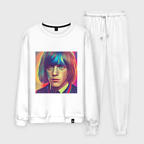 Мужской костюм Brian Jones Glitch Art / Белый – фото 1