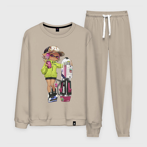 Мужской костюм Inkling girl / Миндальный – фото 1