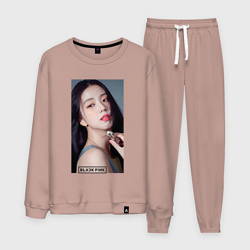 Мужской костюм Kim Jisoo / Пыльно-розовый – фото 1