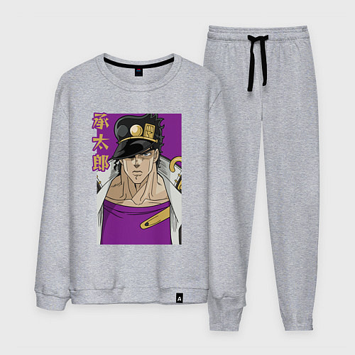 Мужской костюм Джотаро / Меланж – фото 1