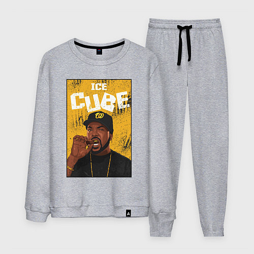Мужской костюм Ice Сube / Меланж – фото 1