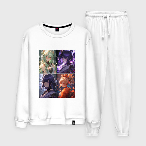 Мужской костюм Коллеи, райдэн и ёимия / Белый – фото 1