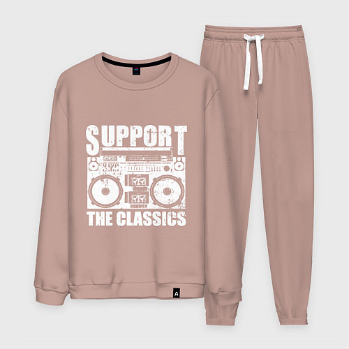 Мужской костюм Support the classic / Пыльно-розовый – фото 1