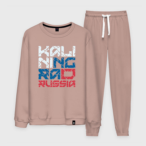 Мужской костюм Россия Калиниград / Пыльно-розовый – фото 1