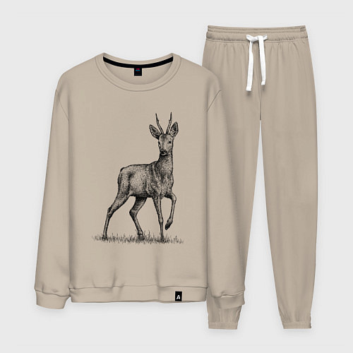 Мужской костюм Косуля / Миндальный – фото 1