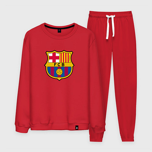 Мужской костюм Barcelona fc sport / Красный – фото 1