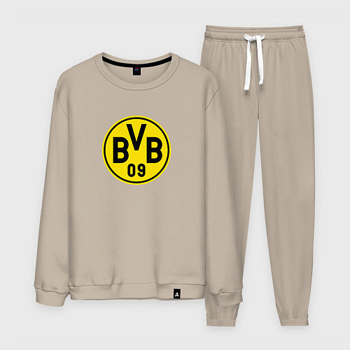 Мужской костюм Borussia fc sport / Миндальный – фото 1