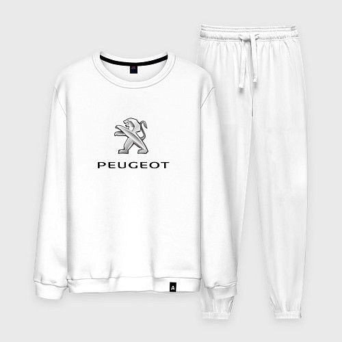 Мужской костюм Peugeot sport auto / Белый – фото 1