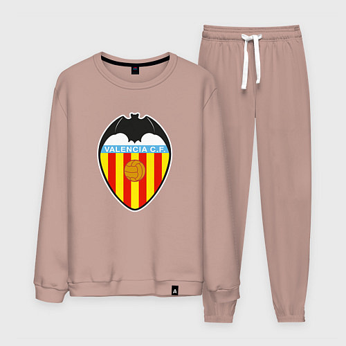 Мужской костюм Valencia fc sport / Пыльно-розовый – фото 1