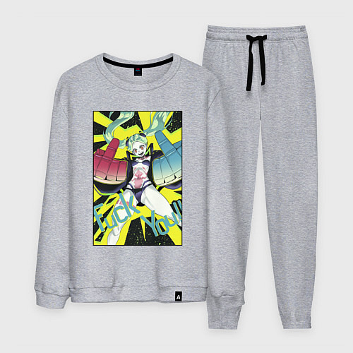 Мужской костюм Rebecca - f**k you / Меланж – фото 1