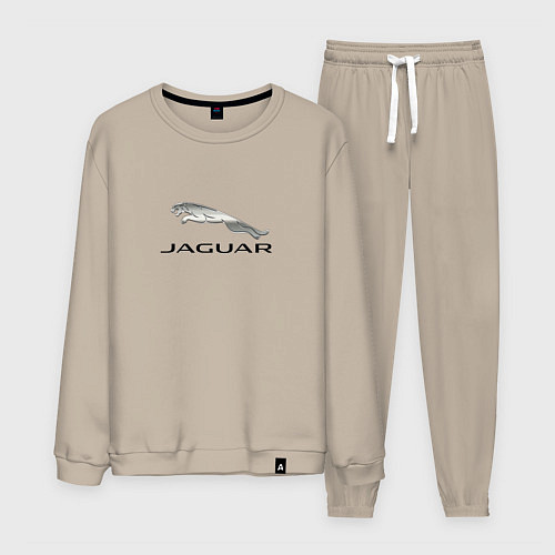 Мужской костюм Ягуар спорт кар / Миндальный – фото 1