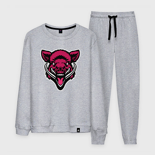 Мужской костюм Angry boar / Меланж – фото 1