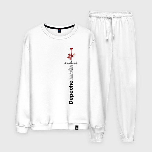 Мужской костюм Depeche Mode - Роза Violator / Белый – фото 1