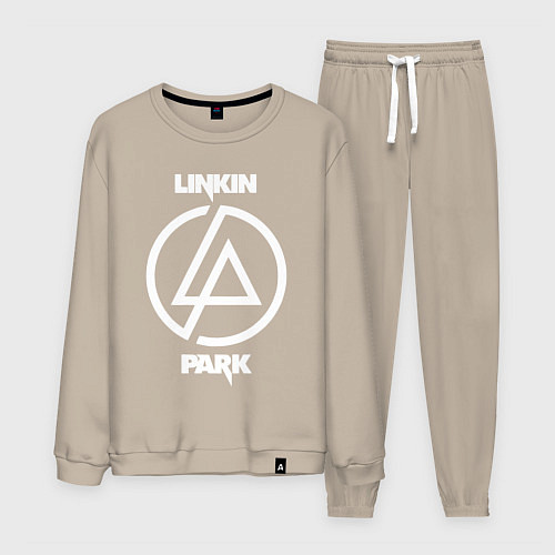 Мужской костюм Linkin Park logo / Миндальный – фото 1