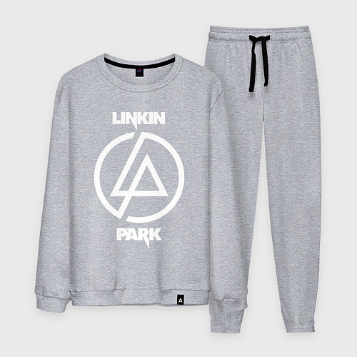 Мужской костюм Linkin Park logo / Меланж – фото 1