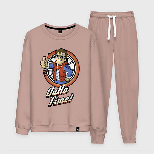 Мужской костюм Vault future / Пыльно-розовый – фото 1