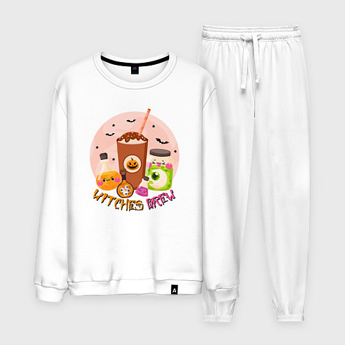 Мужской костюм Зелье от ведьмы / Белый – фото 1