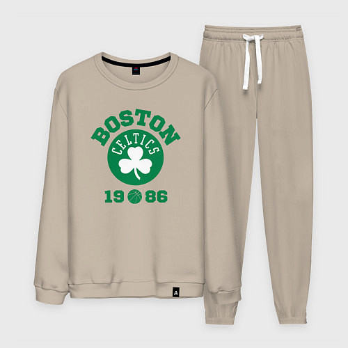 Мужской костюм Boston Celtics 1986 / Миндальный – фото 1