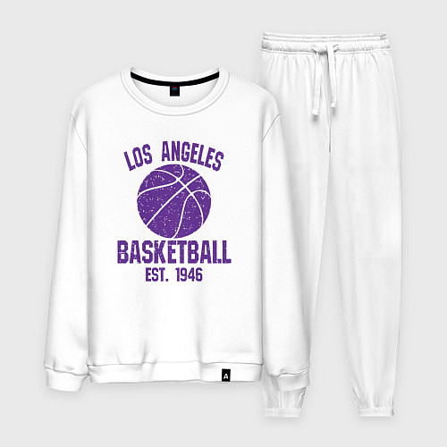 Мужской костюм Basketball Los Angeles / Белый – фото 1