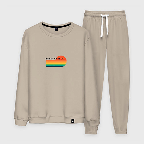 Мужской костюм Новосибирск ретро / Миндальный – фото 1