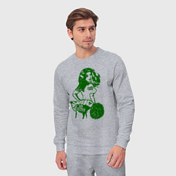 Костюм хлопковый мужской Go Celtics, цвет: меланж — фото 2