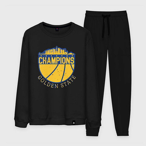 Мужской костюм Champions Golden State / Черный – фото 1