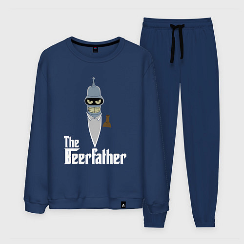 Мужской костюм The beerfather / Тёмно-синий – фото 1