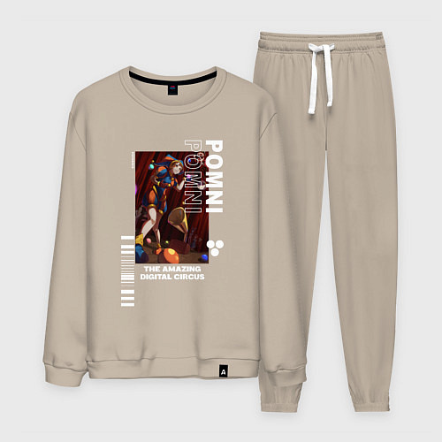 Мужской костюм Радостная Помни Удивительный цифровой цирк / Миндальный – фото 1