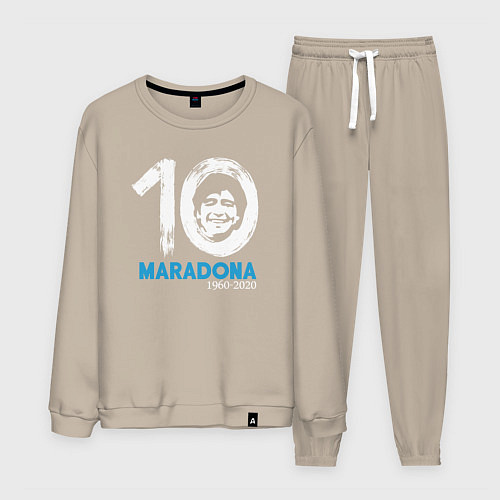 Мужской костюм Maradona 10 / Миндальный – фото 1