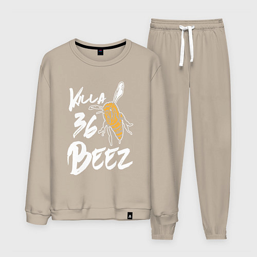 Мужской костюм Killa beez 36 / Миндальный – фото 1