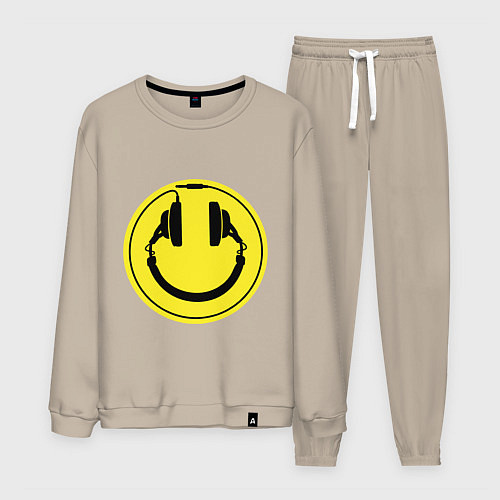 Мужской костюм Смайл диджея / Миндальный – фото 1