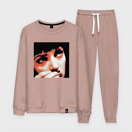 Мужской костюм Это не слезы / Пыльно-розовый – фото 1