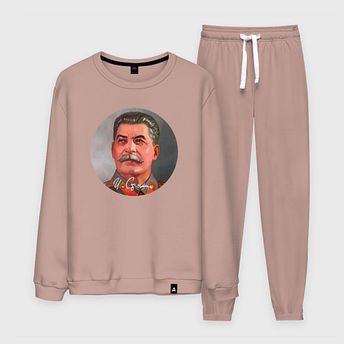 Мужской костюм Stalin color / Пыльно-розовый – фото 1