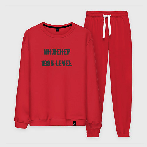 Мужской костюм Инженер 1985 level / Красный – фото 1