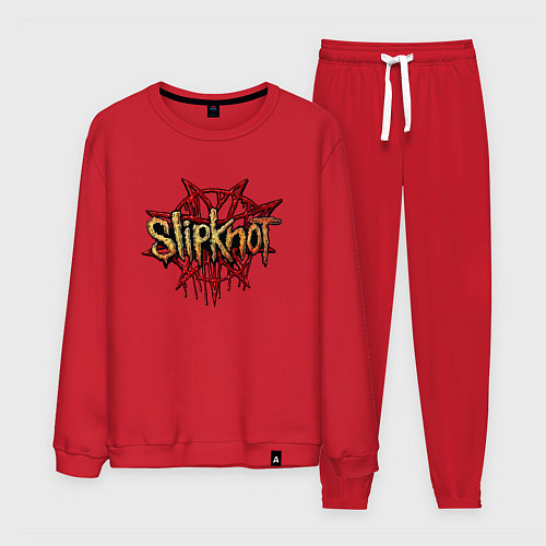 Мужской костюм Slipknot original / Красный – фото 1
