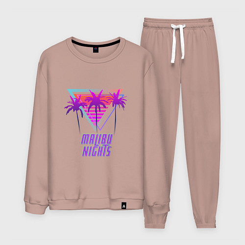 Мужской костюм Malibu nights / Пыльно-розовый – фото 1