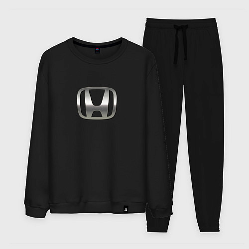 Мужской костюм Honda logo auto grey / Черный – фото 1