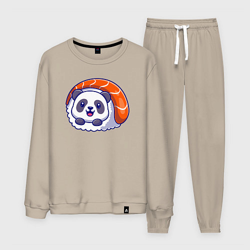 Мужской костюм Roll panda / Миндальный – фото 1