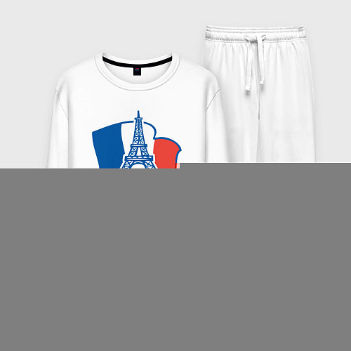 Мужской костюм France / Белый – фото 1