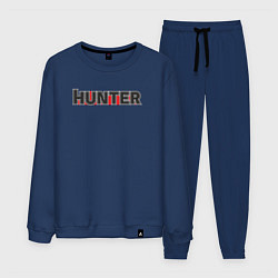 Костюм хлопковый мужской Hunter, цвет: тёмно-синий