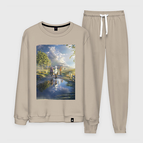 Мужской костюм Провожающая в последний путь Фрирен / Миндальный – фото 1